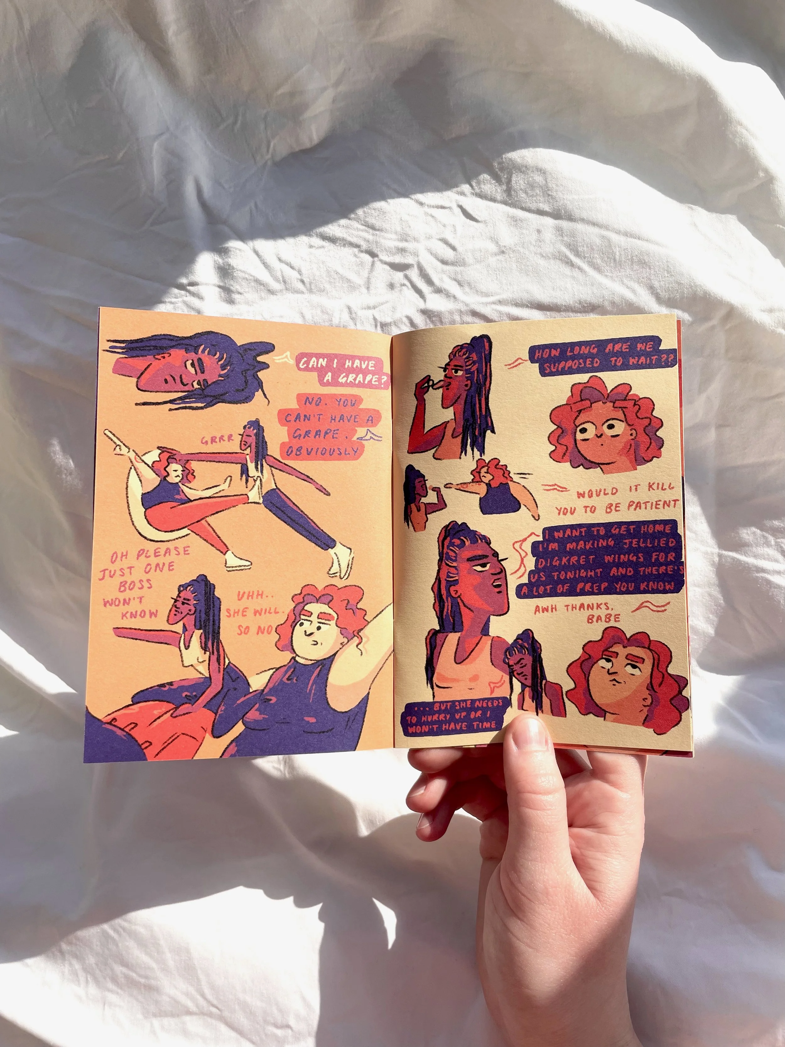 G.R.A.P.E.S For Short A6 zine — Madzillus